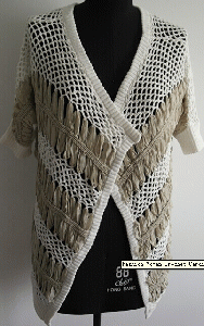 Fashion Women Crochet Cardigan Sweater