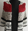 Fashion Stripe Lady Cardigan Sweater from HANGZHOU BESSER APPAREL CO.,LTD, SHANGHAI, CHINA